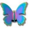Jibbitz-Anstecker „Schillernder Schmetterling“