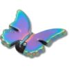 Jibbitz-Anstecker „Schillernder Schmetterling“