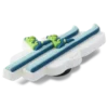 Jibbitz-Anstecker „Skier und Skischuhe“ Jibbitz-Anstecker „Skier und Skischuhe“