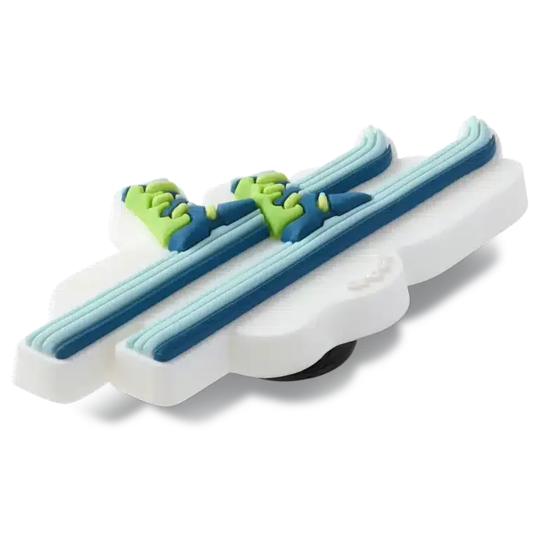 Jibbitz-Anstecker „Skier und Skischuhe“ Jibbitz-Anstecker „Skier und Skischuhe“