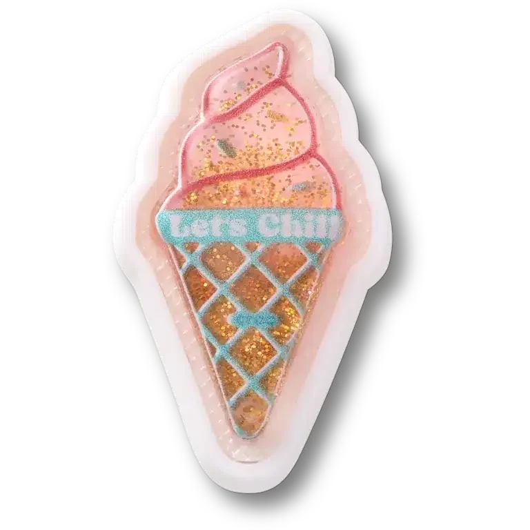 Jibbitz-Anstecker „Squish Filled Ice Cream Cone“ Jibbitz-Anstecker „Squish Filled Ice Cream Cone“