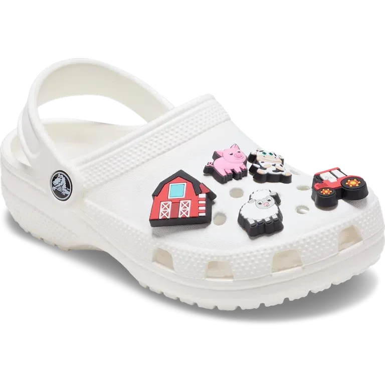 Jibbitz™-Schuhanhänger „Cutesey Farm Animal“ 5er-Pack Jibbitz™-Schuhanhänger „Cutesey Farm Animal“ 5er-Pack
