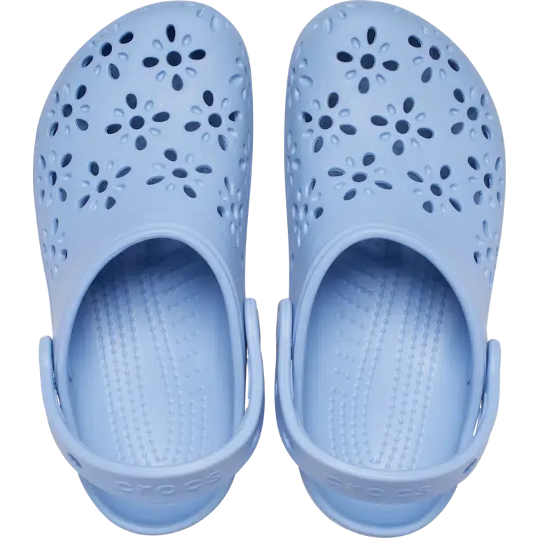 Kinder-Classic-Clog mit floralen Ausschnitten Kinder-Classic-Clog mit floralen Ausschnitten