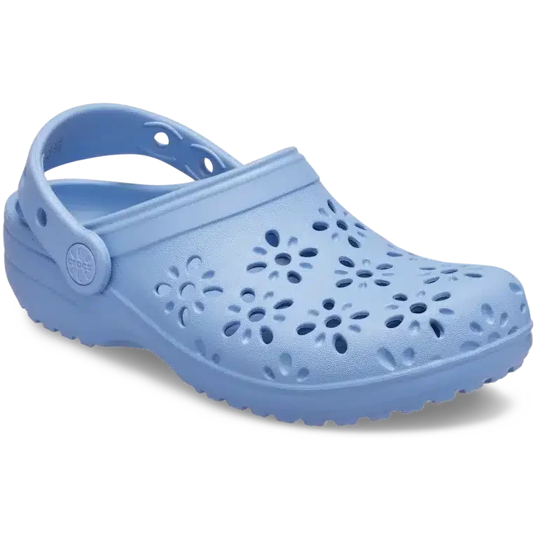 Kinder-Classic-Clog mit floralen Ausschnitten Kinder-Classic-Clog mit floralen Ausschnitten