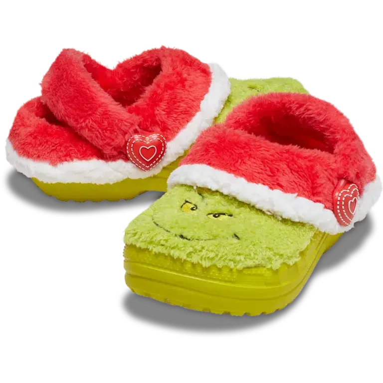 Kinder-Crocs „The Grinch Classic Lined Clog“ Kinder-Crocs „The Grinch Classic Lined Clog“