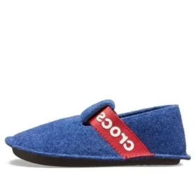 Klassische Hausschuhe „Blue Red“