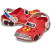 Klassische „Iam Fire Truck Lights“-Clogs für Kleinkinder mit Riemen am Fersenbereich Klassische „Iam Fire Truck Lights“-Clogs für Kleinkinder mit Riemen am Fersenbereich