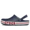Klassischer Bayaband Clog „Navy Red“