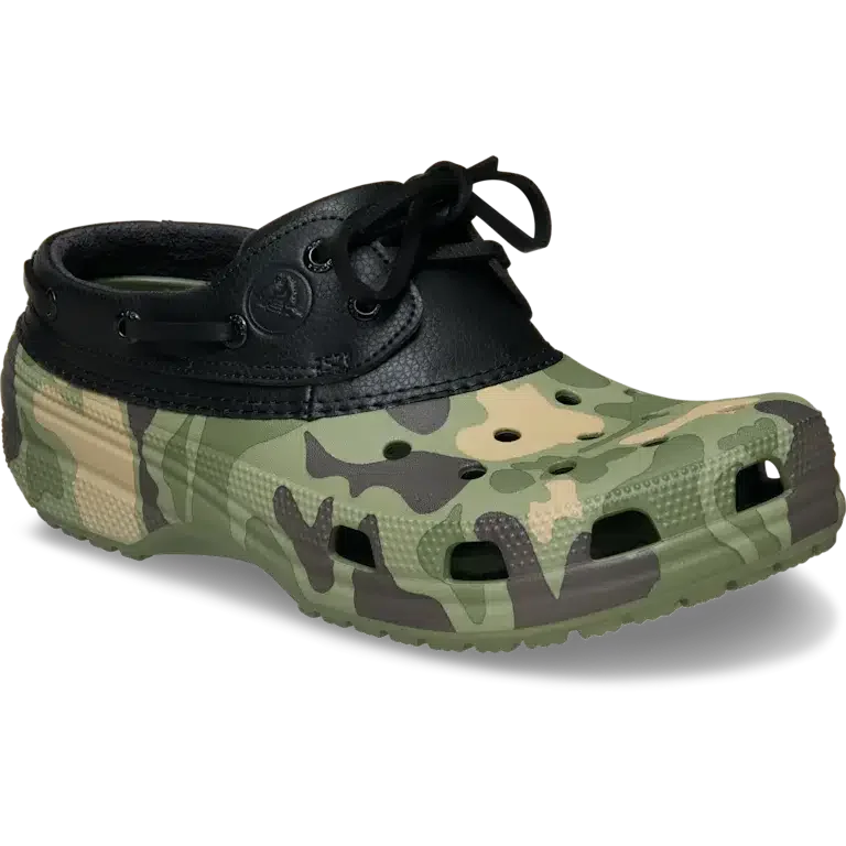 Klassischer Bootsschuh im Duck-Camo-Design Klassischer Bootsschuh im Duck-Camo-Design