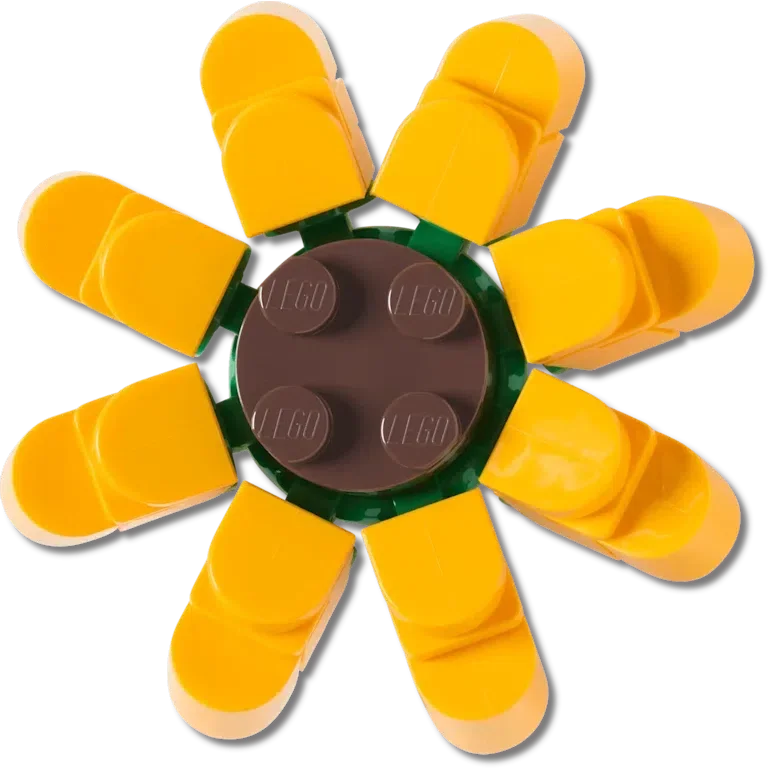 Lego®-Sonnenblumen-Jibbitz-Anstecker Lego®-Sonnenblumen-Jibbitz-Anstecker