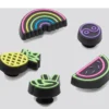 Leuchtender Spaß – 5er-Pack Jibbitz-Schuhanhänger