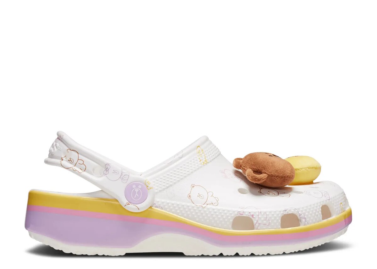 Line Friends x Classic Clog Kids „Brown & Friends“ Line Friends x Classic Clog Kids „Brown & Friends“