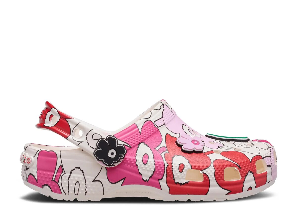 Marimekko x Classic Clog für Kinder „Unikko Print“ Marimekko x Classic Clog für Kinder „Unikko Print“