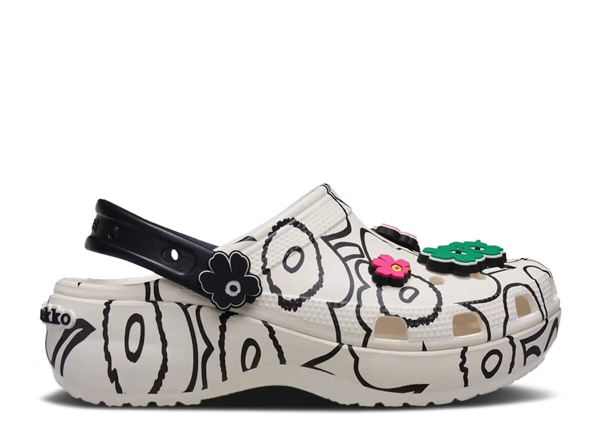Marimekko x Wmns Classic Platform Clog „Unikko Print“ Marimekko x Wmns Classic Platform Clog „Unikko Print“