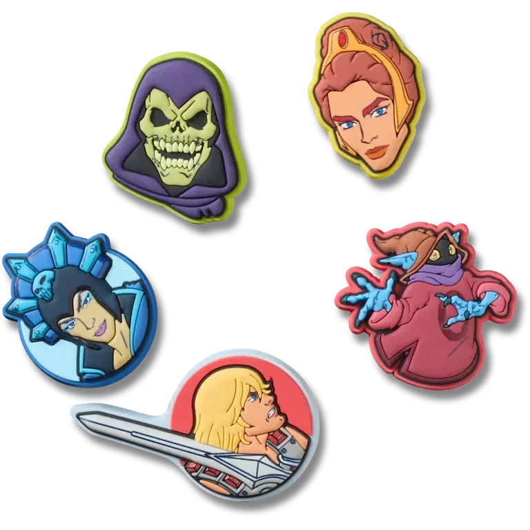 Masters Universe 5er-Pack Jibbitz-Anstecker Masters Universe 5er-Pack Jibbitz-Anstecker
