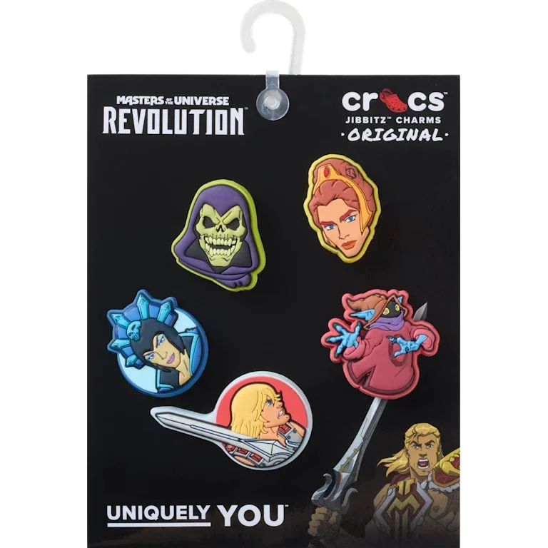 Masters Universe 5er-Pack Jibbitz-Anstecker Masters Universe 5er-Pack Jibbitz-Anstecker