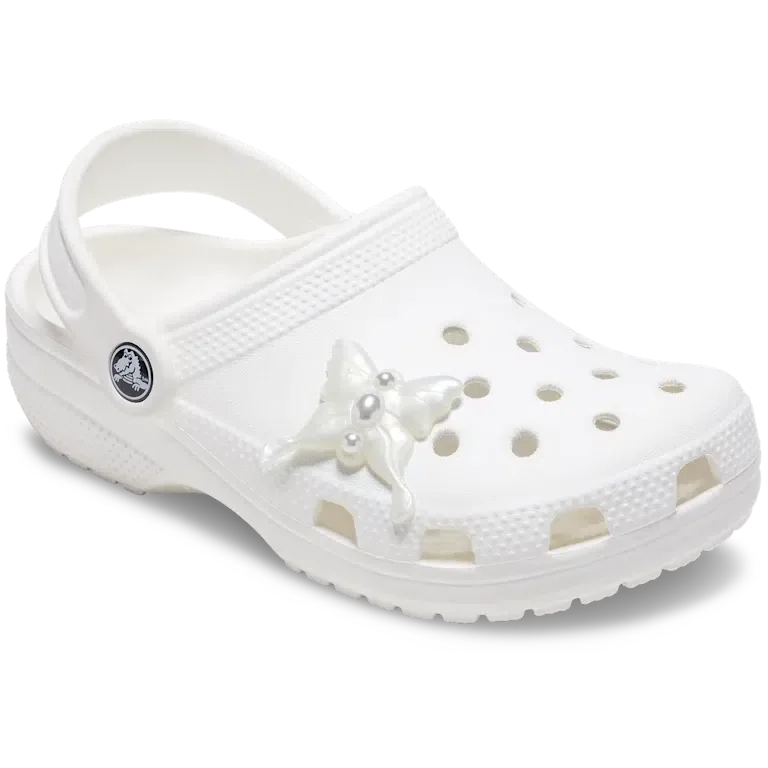 Meta Jelly White Butterfly Jibbitz™-Anstecker Meta Jelly White Butterfly Jibbitz™-Anstecker