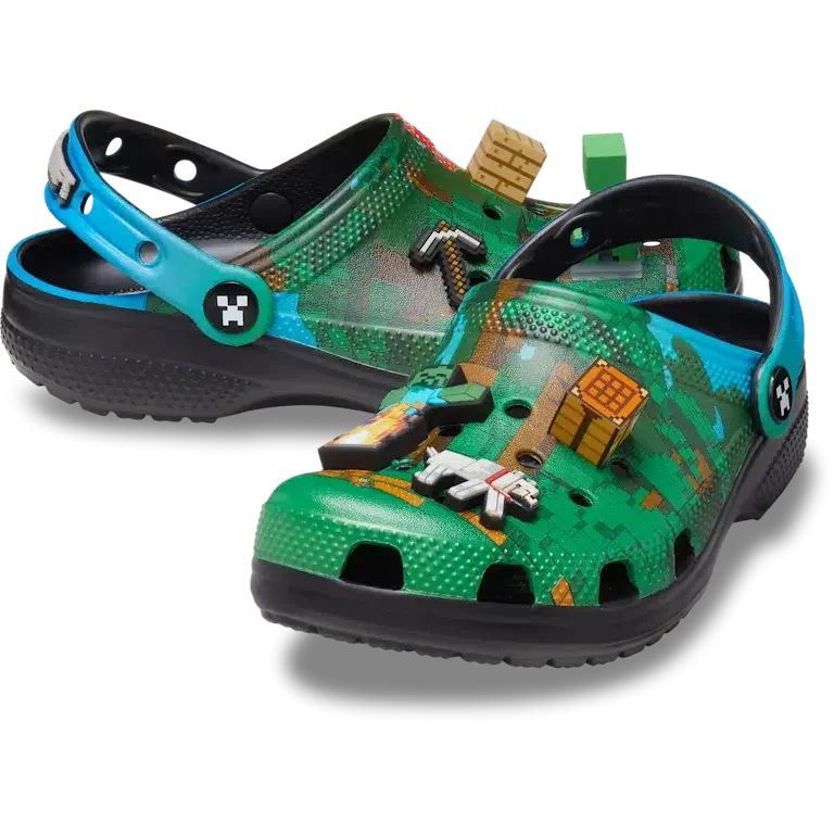 Minecraft Classic Clog für Kinder Minecraft Classic Clog für Kinder