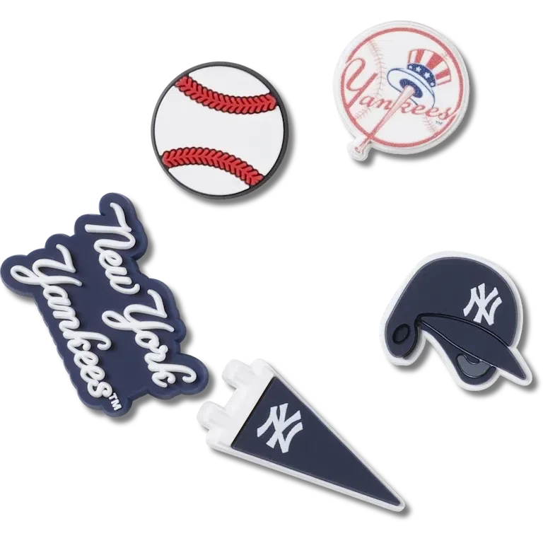 MLB New York Yankees 5er-Pack Jibbitz-Anstecker MLB New York Yankees 5er-Pack Jibbitz-Anstecker