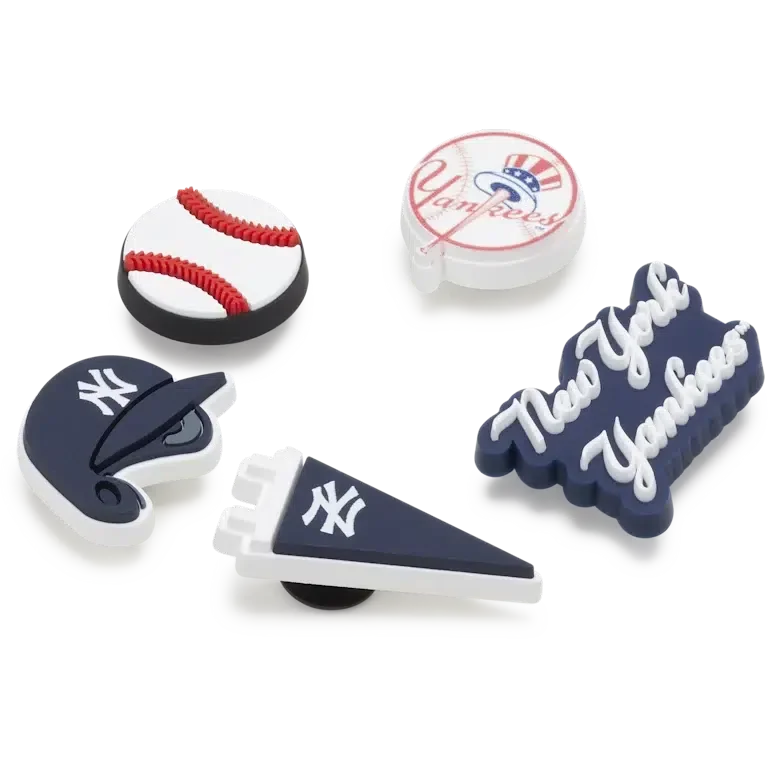 MLB New York Yankees 5er-Pack Jibbitz-Anstecker MLB New York Yankees 5er-Pack Jibbitz-Anstecker
