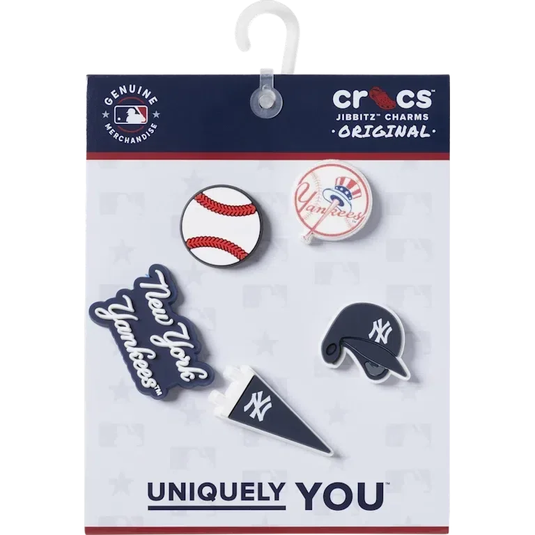 MLB New York Yankees 5er-Pack Jibbitz-Anstecker MLB New York Yankees 5er-Pack Jibbitz-Anstecker