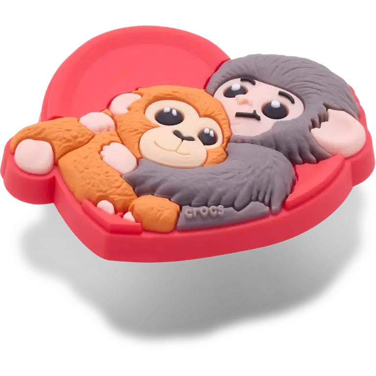 „Monkey Love“-Jibbitz-Anstecker „Monkey Love“-Jibbitz-Anstecker