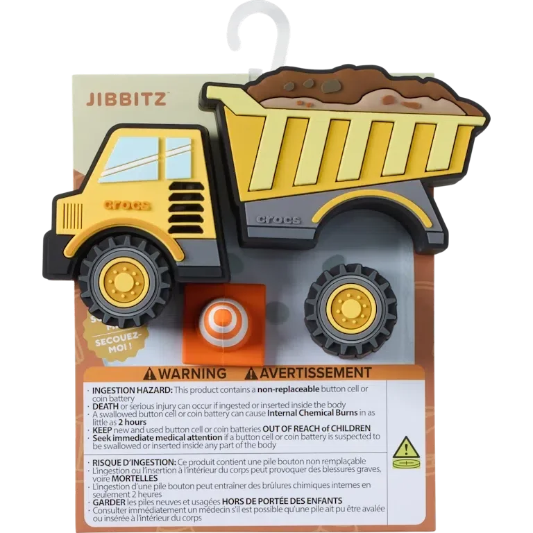 Myo Construction Truck 5er-Pack Jibbitz-Anstecker Myo Construction Truck 5er-Pack Jibbitz-Anstecker