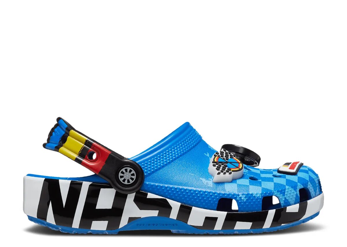 Nascar x Classic Clog Kids „Bright Cobalt“ Nascar x Classic Clog Kids „Bright Cobalt“