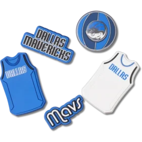 NBA Dallas Mavericks 5er-Pack Jibbitz-Anstecker NBA Dallas Mavericks 5er-Pack Jibbitz-Anstecker
