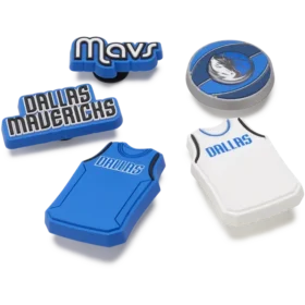 NBA Dallas Mavericks 5er-Pack Jibbitz-Anstecker NBA Dallas Mavericks 5er-Pack Jibbitz-Anstecker