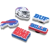 NFL Buffalo Bills 5er-Pack Jibbitz-Schuhanhänger