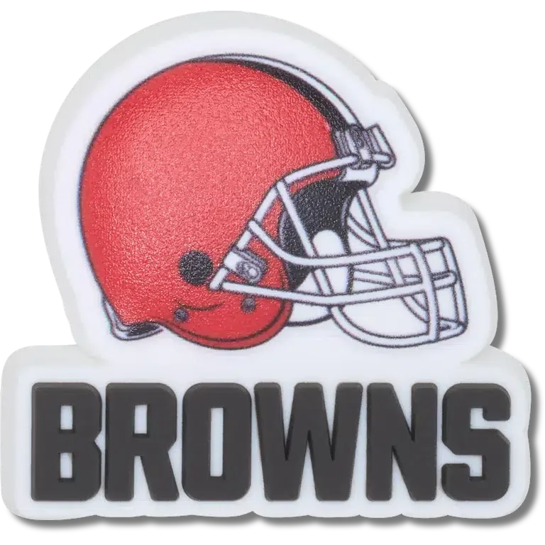 NFL Cleveland Browns Logo Jibbitz™-Anstecker NFL Cleveland Browns Logo Jibbitz™-Anstecker