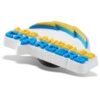 NFL Los Angeles Chargers Logo Jibbitz™-Anstecker NFL Los Angeles Chargers Logo Jibbitz™-Anstecker