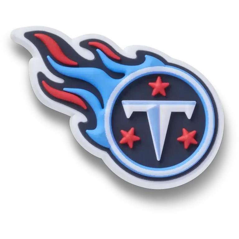 NFL Tennessee Titans Logo Jibbitz™-Anstecker NFL Tennessee Titans Logo Jibbitz™-Anstecker