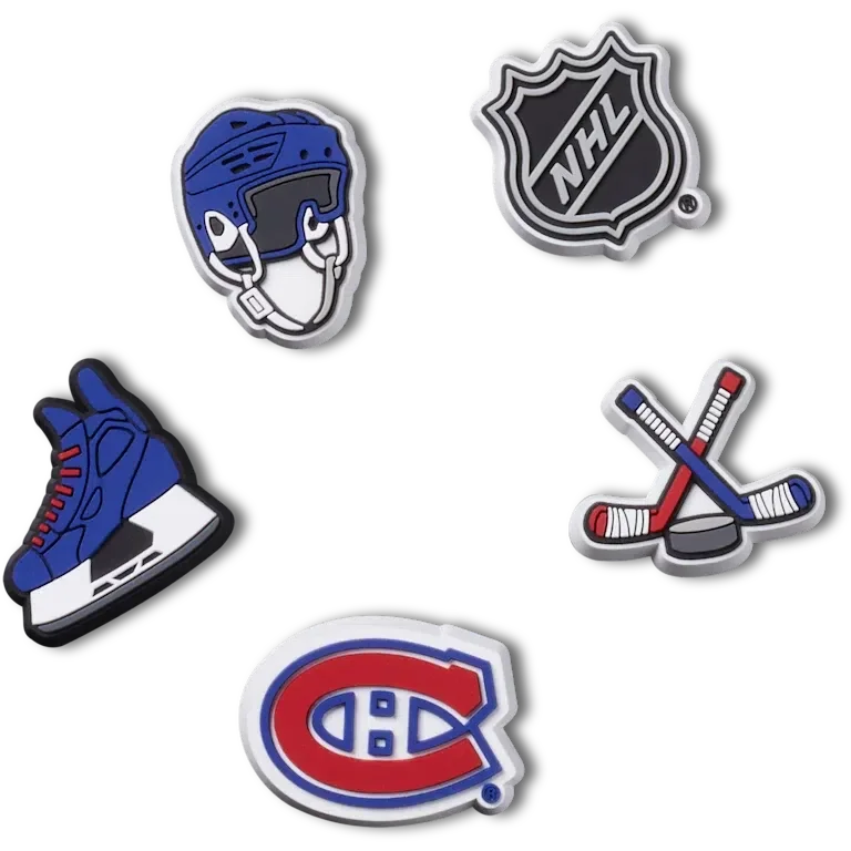 NHL® Montreal Canadiens® 5er-Pack Jibbitz™-Anstecker NHL® Montreal Canadiens® 5er-Pack Jibbitz™-Anstecker