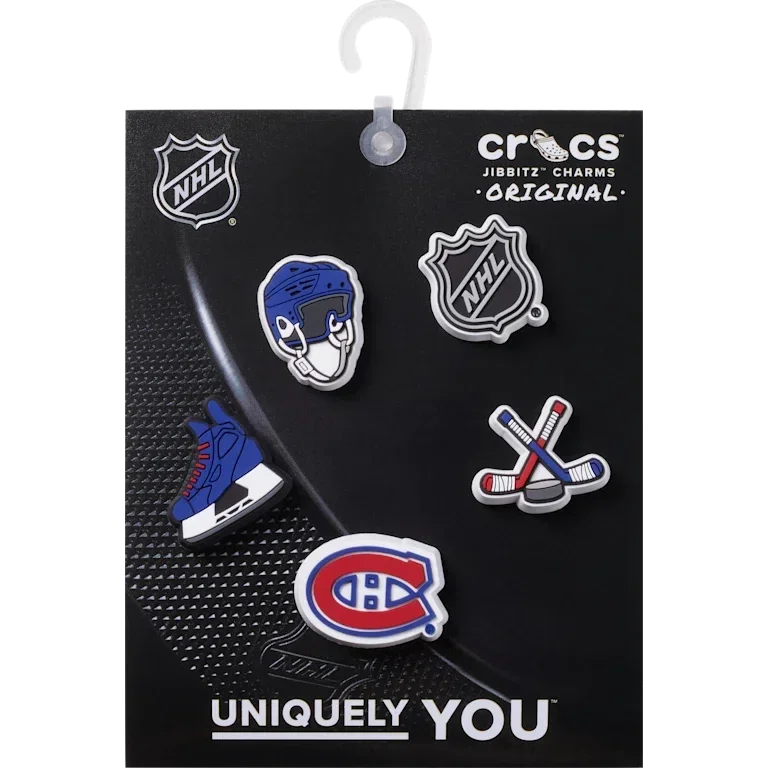 NHL® Montreal Canadiens® 5er-Pack Jibbitz™-Anstecker NHL® Montreal Canadiens® 5er-Pack Jibbitz™-Anstecker
