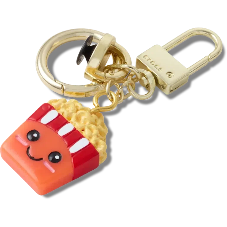 Niedlicher Popcorn-Eimer-Taschenanhänger Niedlicher Popcorn-Eimer-Taschenanhänger
