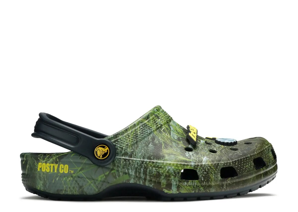 Post Malone x Clog „Postyco Green“ – exklusiv in Australien Post Malone x Clog „Postyco Green“ – exklusiv in Australien