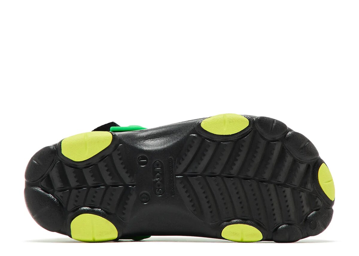 Ron English x All-Terrain Clog für Kinder „Area 54 – Green Galaxy“ Ron English x All-Terrain Clog für Kinder „Area 54 – Green Galaxy“