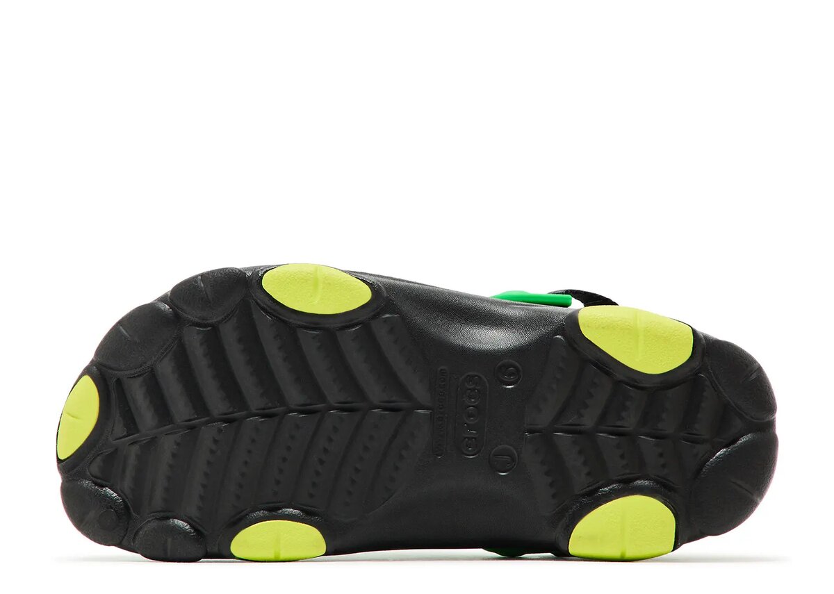 Ron English x All-Terrain Clog für Kinder „Area 54 – Green Galaxy“ Ron English x All-Terrain Clog für Kinder „Area 54 – Green Galaxy“
