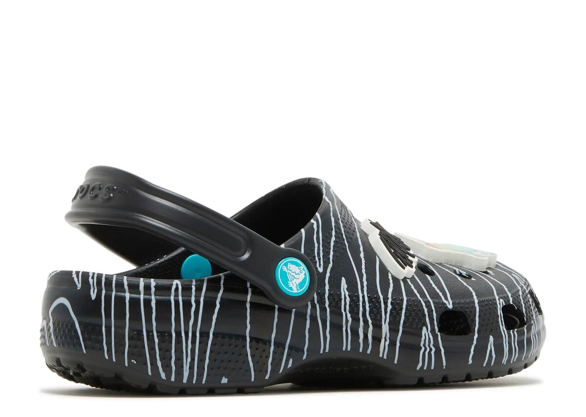 Ron English x Classic Clog Kids „Party Animals – Zebra Black“ Ron English x Classic Clog Kids „Party Animals – Zebra Black“