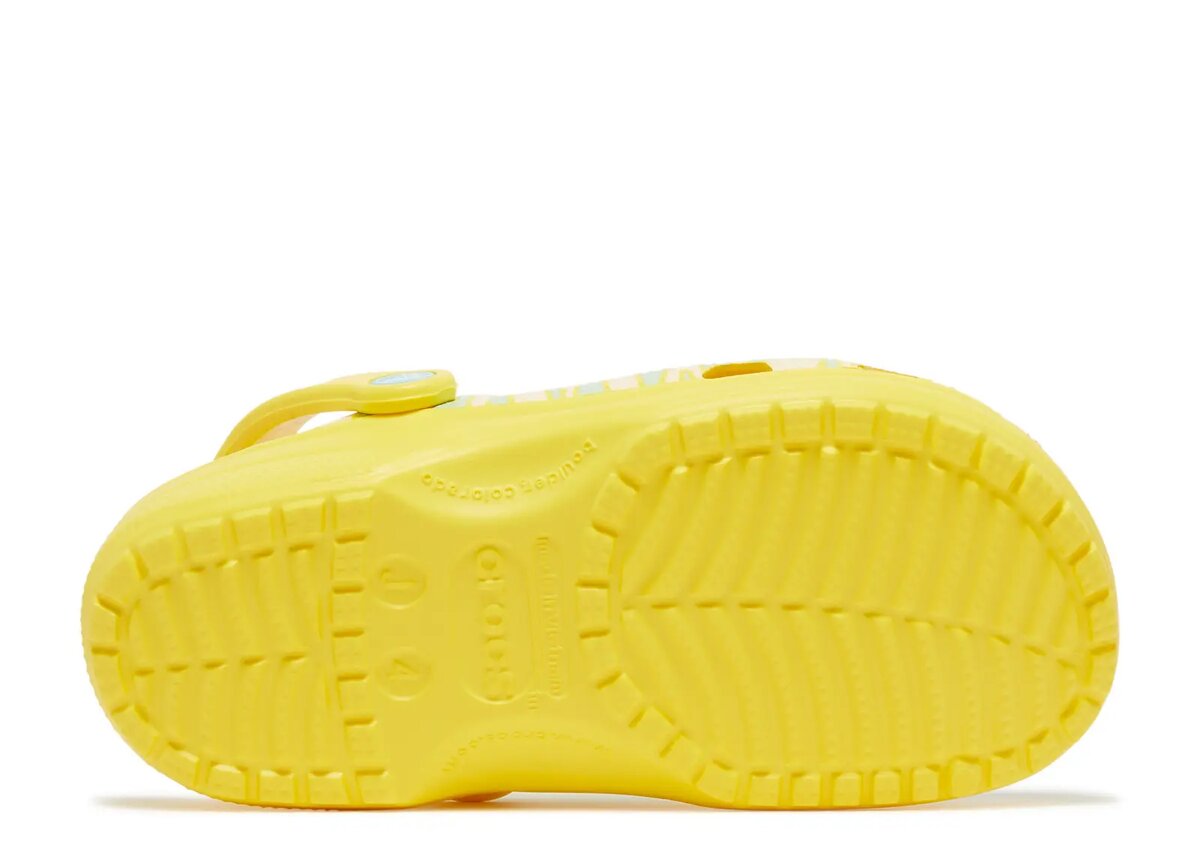 Ron English x Classic Clog Kids „Party Animals – Zebra Lemon“ Ron English x Classic Clog Kids „Party Animals – Zebra Lemon“