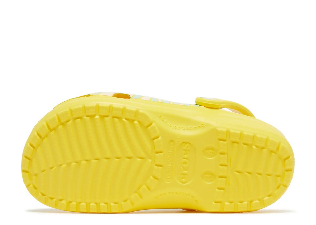 Ron English x Classic Clog Kids „Party Animals – Zebra Lemon“ Ron English x Classic Clog Kids „Party Animals – Zebra Lemon“