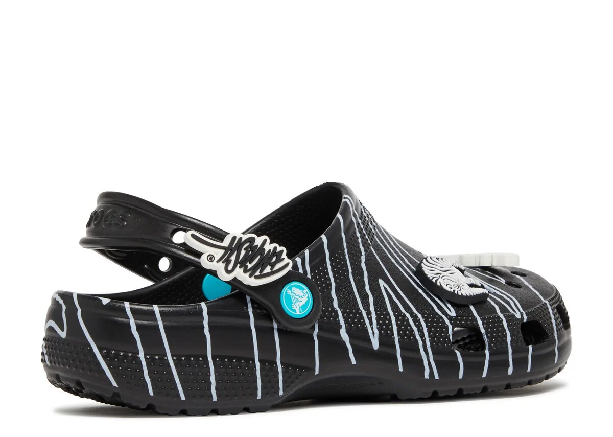Ron English x Classic Clog „Party Animals – Zebra Black“ Ron English x Classic Clog „Party Animals – Zebra Black“