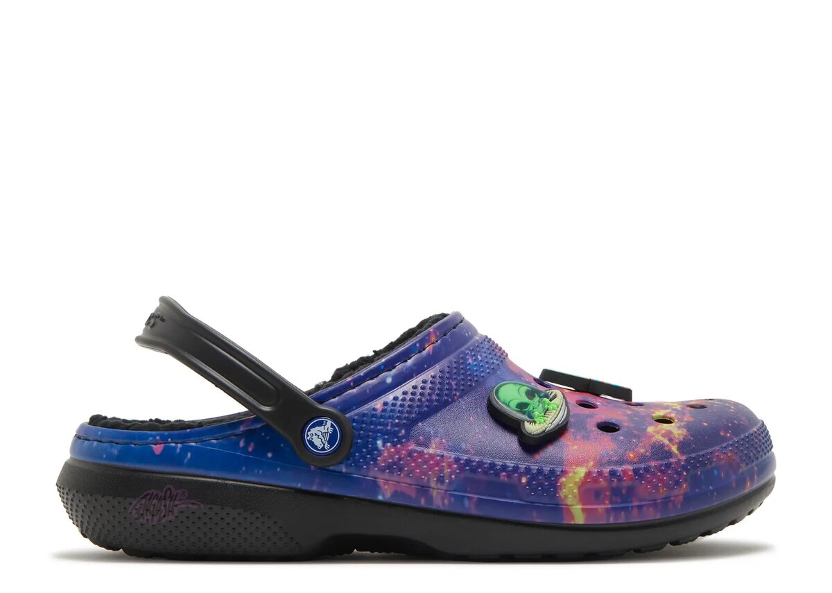 Ron English x Classic Lined Clog „Area 54 – Galaxy“ Ron English x Classic Lined Clog „Area 54 – Galaxy“