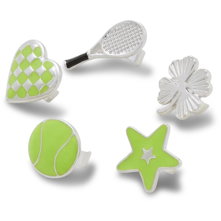 Sandal C-Anhänger „Lucky Sport“, 5er-Pack Jibbitz-Anstecker Sandal C-Anhänger „Lucky Sport“, 5er-Pack Jibbitz-Anstecker