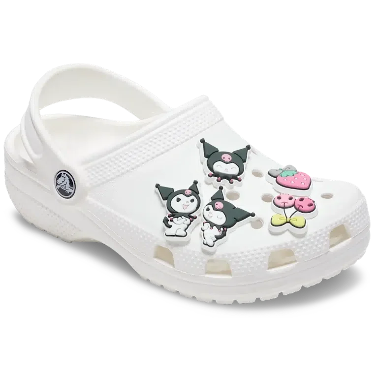 Sanrio Kuromi 5er-Pack Jibbitz-Anstecker Sanrio Kuromi 5er-Pack Jibbitz-Anstecker