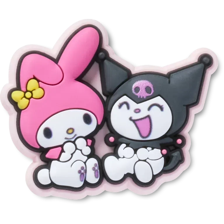 „Sanrio® Kuromi® & My Melody® Jibbitz-Schuhanhänger“ „Sanrio® Kuromi® & My Melody® Jibbitz-Schuhanhänger“