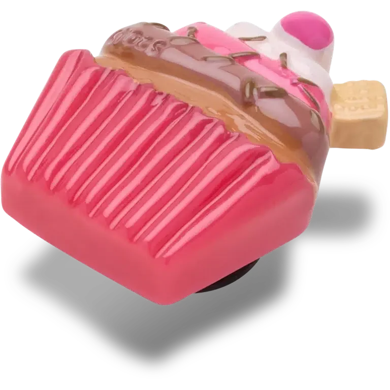 Schokoladen-Cupcake-Jibbitz-Anstecker Schokoladen-Cupcake-Jibbitz-Anstecker