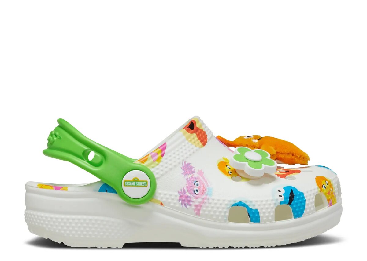 Sesamstraße x Classic Clog Kleinkind „Be Seen“ Sesamstraße x Classic Clog Kleinkind „Be Seen“